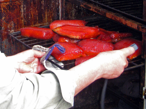 Loading the Smoker