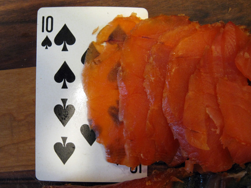 Sliceable Lox!