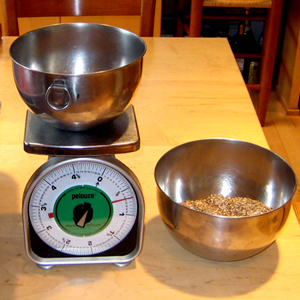 Weighing Spices