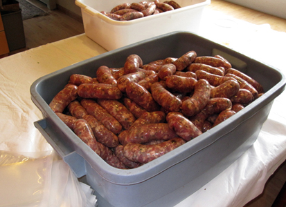 Sausage Ready to Pack