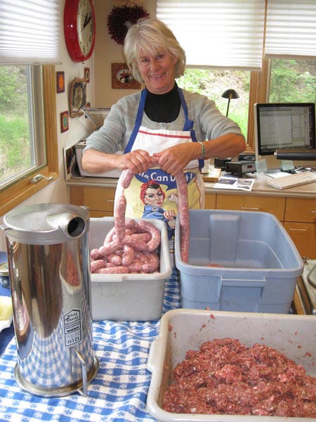 Making Homemade Sausage is Terrific Therapy!